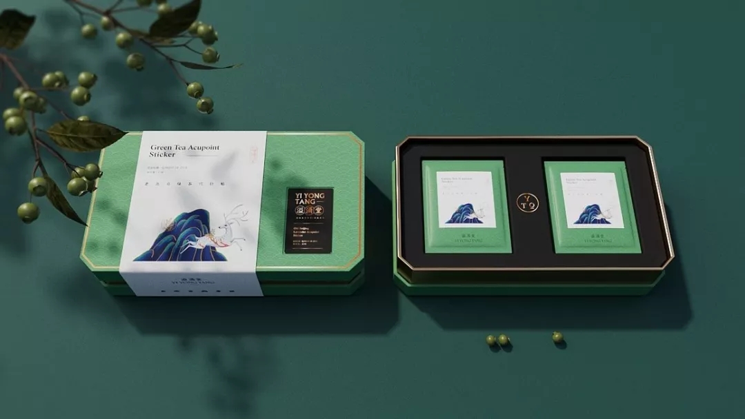 古風元素保健品包裝設計